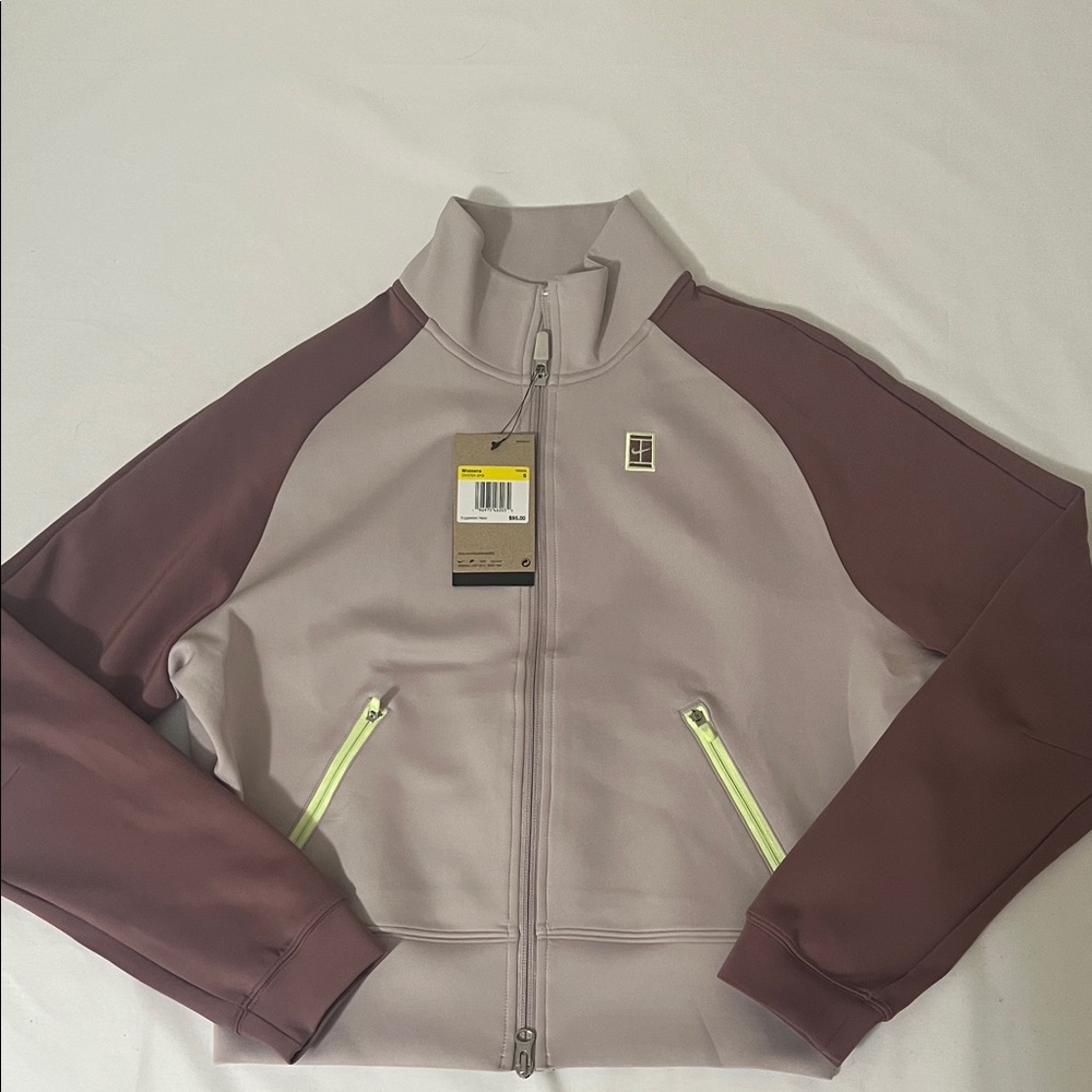 WOMEN'S NIKE COURT HERITAGE FULL-ZIP JACKET Small